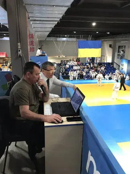 Судді турніру Південна ліга дзюдо Тур-4