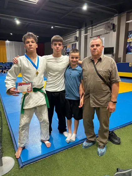 КДЮСШ №4 призер тур-V Південна ліга дзюдо Юрчук Платон