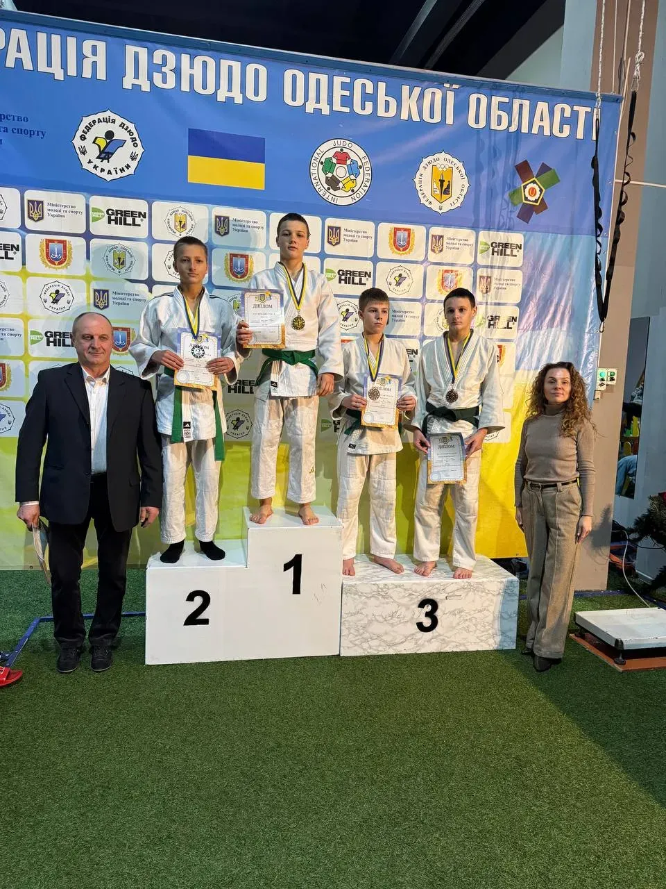 Тур_1_2026 дзюдо Південна ліга Одеса признри Юрчук Лев