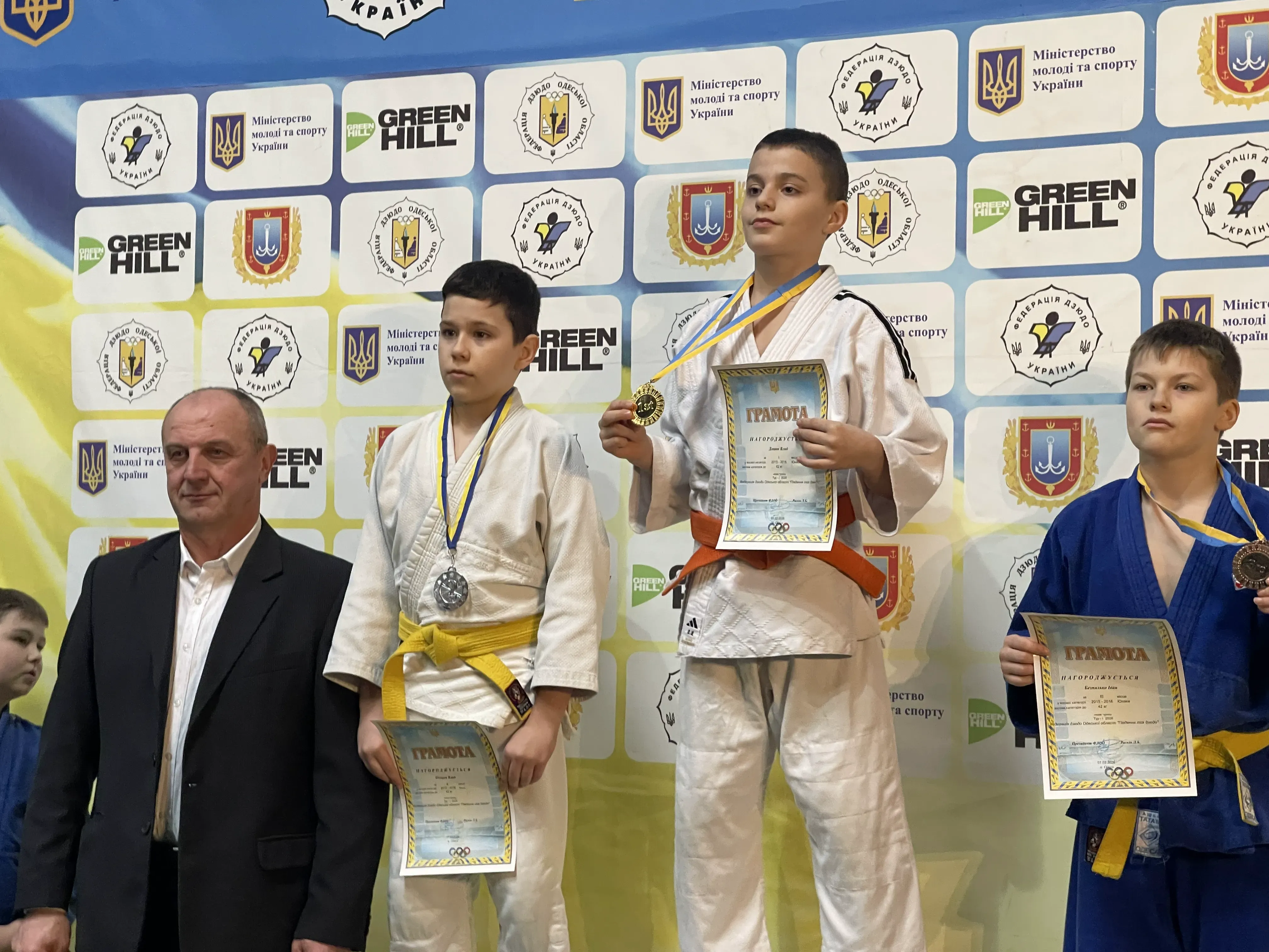 Тур_1_2026 дзюдо Південна ліга Одеса