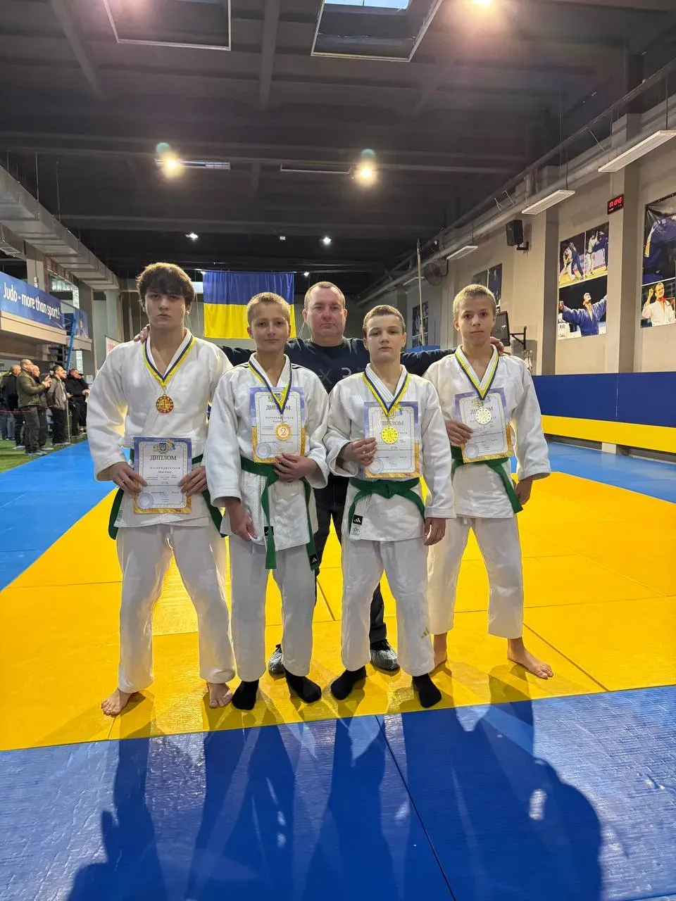 Тур_1_2026 дзюдо Південна ліга Одеса команда Діскаленко С.