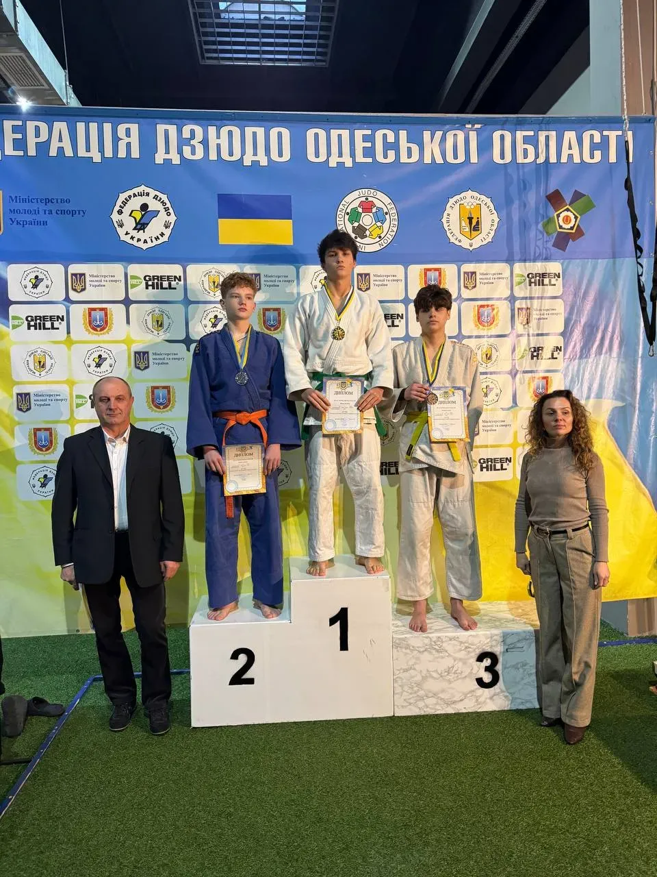 Тур_1_2026 дзюдо Південна ліга Одеса признри Юрчук Платон